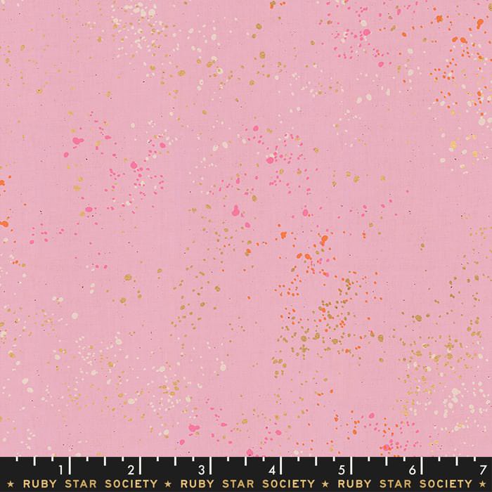 Speckled in Metallic Peony