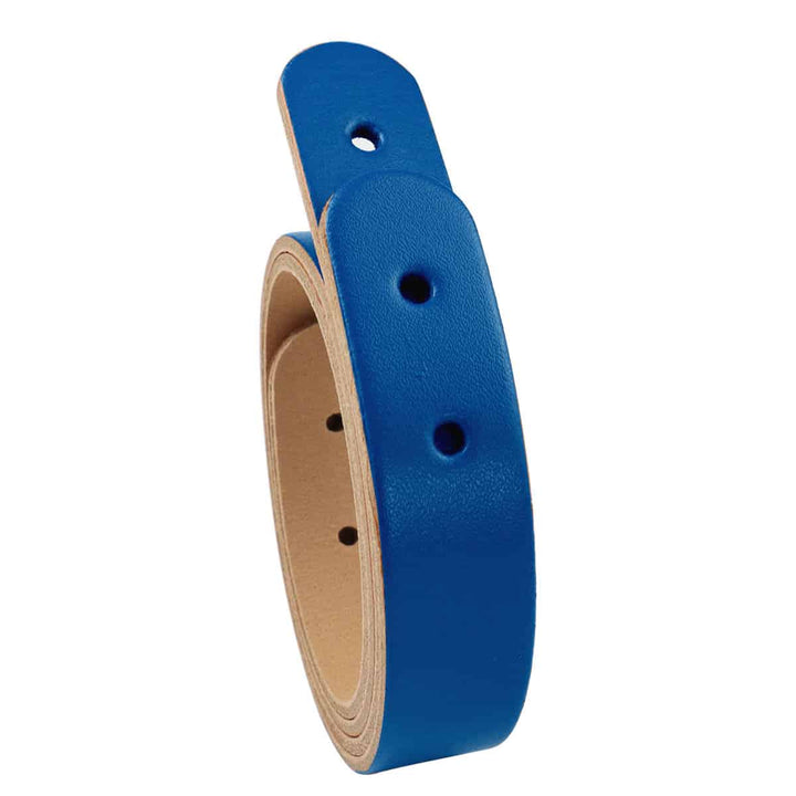 Miyako - Echtlederriemen für Henkeltaschen in Blau