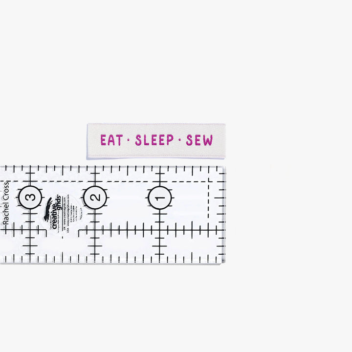 Webetiketten von Kylie and the Machine: Eat Sleep Sew (6-Label)