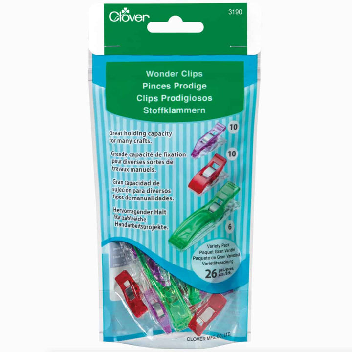 Wonder Clips - Die Alternative zu Stecknadeln - Mischpackung