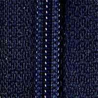 Teilbarer Reißverschluss - 40cm - Navy