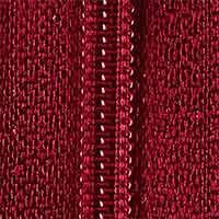 Teilbarer Reißverschluss - 40cm - Bordeaux