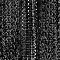 Teilbarer Reißverschluss - 40cm - Dunkelgrau