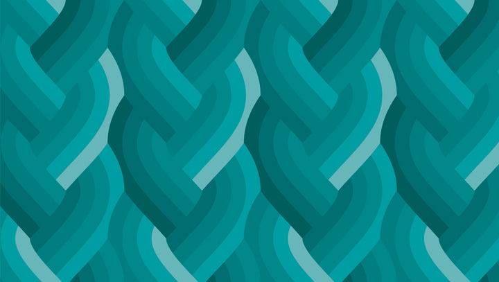Moda Fabrics - Emily Van Hoff - Echo - Braid in Teal