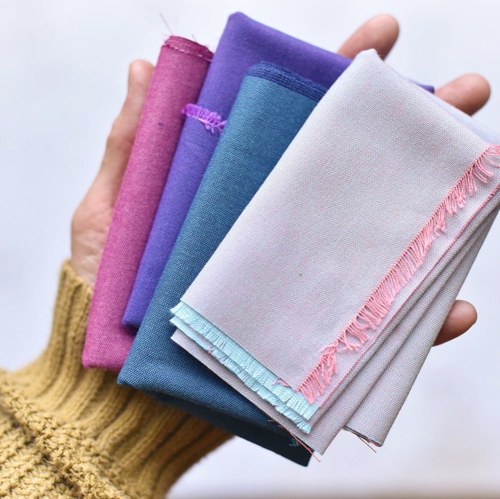 Windham Fabrics - Artisan Cotton  - Fat Quarter Set "Grau-Braun-Töne" (11teilig)