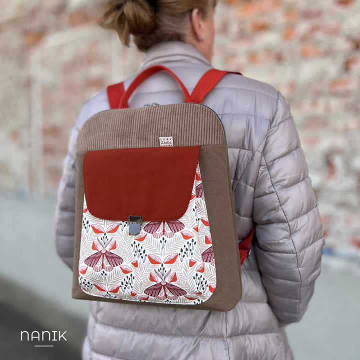 Schnittmuster Tasche - Rucksack Nevi - Frau Schnitte - eBook