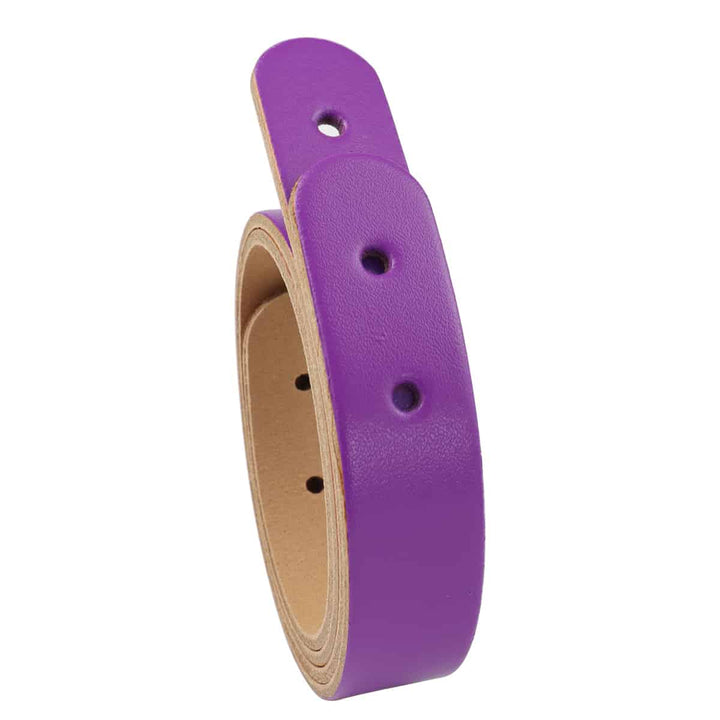Miyako - Echtlederriemen für Henkeltaschen in Violet