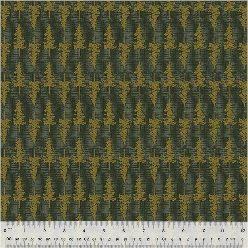 Windham Fabrics - Cassandra Zaniboni - Willow Bend  - Ponderosa in Midnight