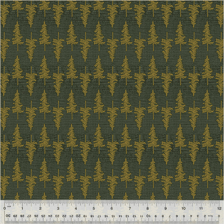 Windham Fabrics - Cassandra Zaniboni - Willow Bend  - Ponderosa in Midnight