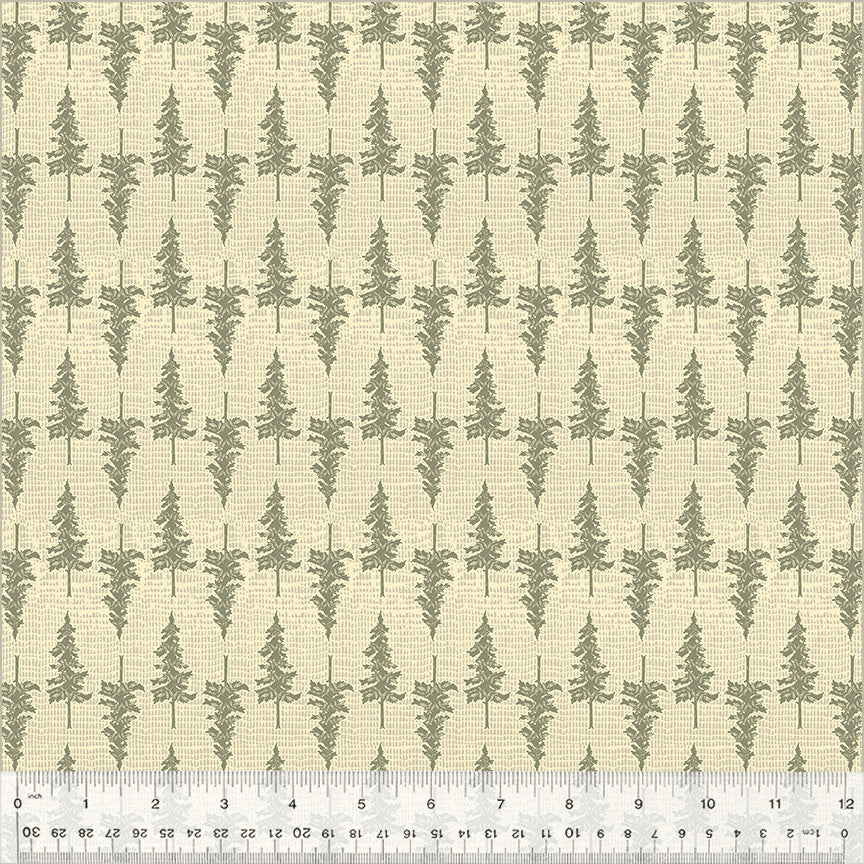 Windham Fabrics - Cassandra Zaniboni - Willow Bend  - Ponderosa in Ivory