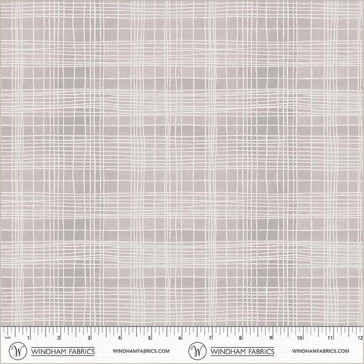 Windham - Marcia Derse - The Plaid One - String Theory Plaid in Ocean Mist
