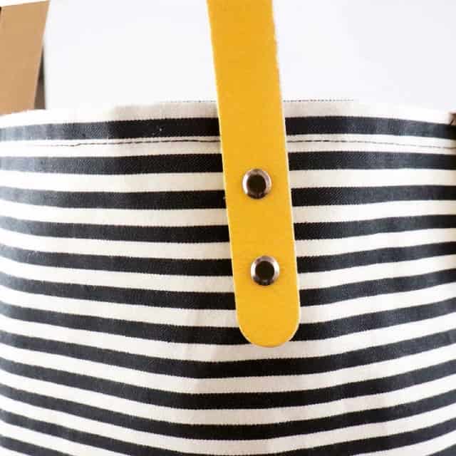 Miyako - Echtlederriemen für Schultertaschen in Gelb