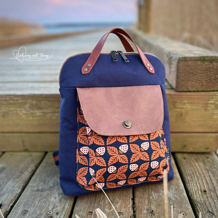 Schnittmuster Tasche - Rucksack Nevi - Frau Schnitte - eBook