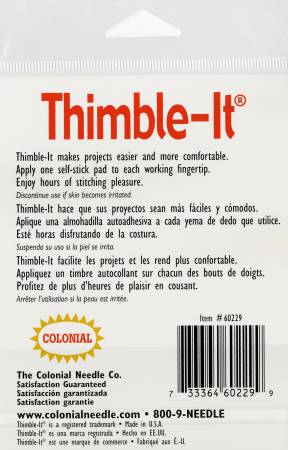 Thimble It  - Pads zum Schützen der Finger beim Handnähen
