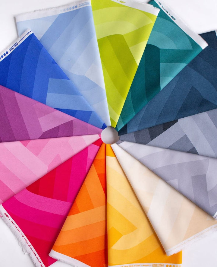 Moda Fabrics - Emily Van Hoff - Echo - Braid in Royal Blue