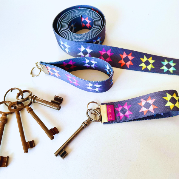 Gurtband -Das mach ich nachts Eigenproduktion - 38mm - 3 Designs je 3 Meter