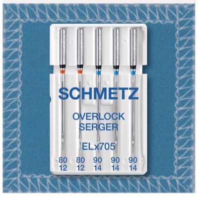 Schmetz Nähmaschinennadeln Overlock 80-90