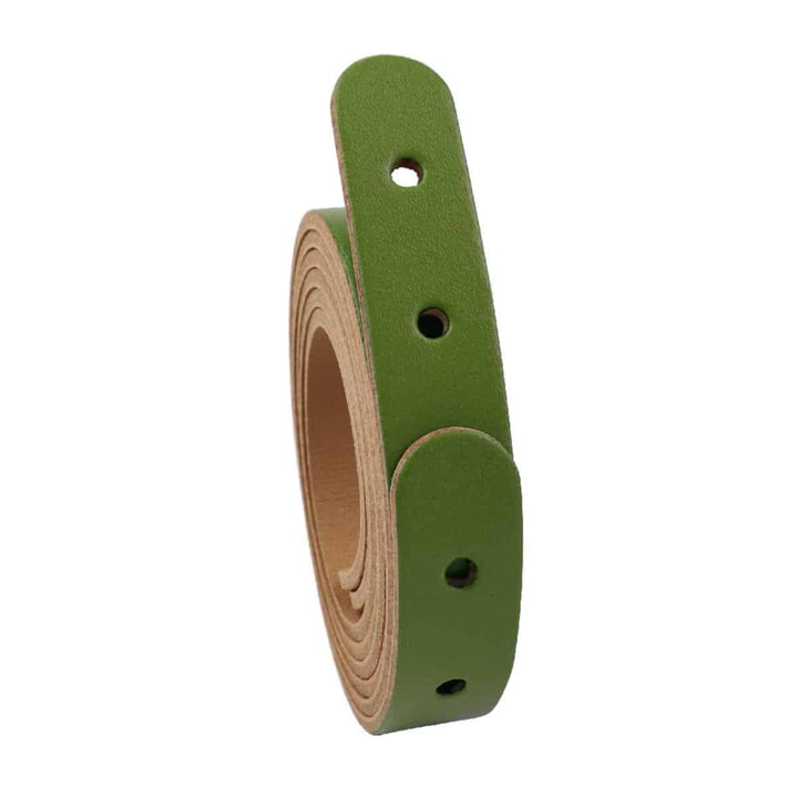 Miyako - Echtlederriemen für Schultertaschen in Olive