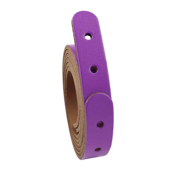 Miyako - Echtlederriemen für Schultertaschen in Violet