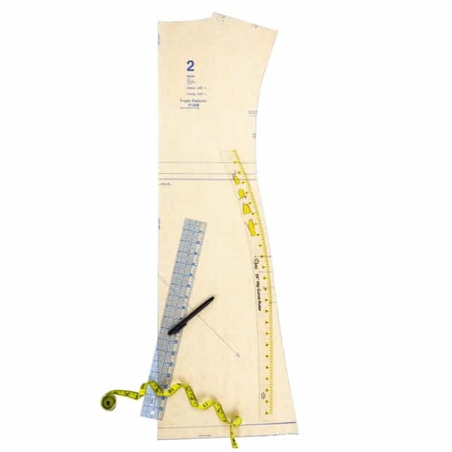 Hip Curve Ruler - Lineal zum Anpassen von Schnittmustern