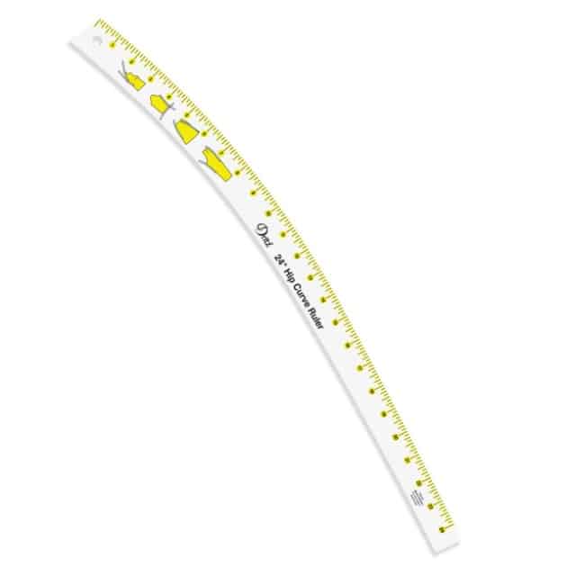 Hip Curve Ruler - Lineal zum Anpassen von Schnittmustern
