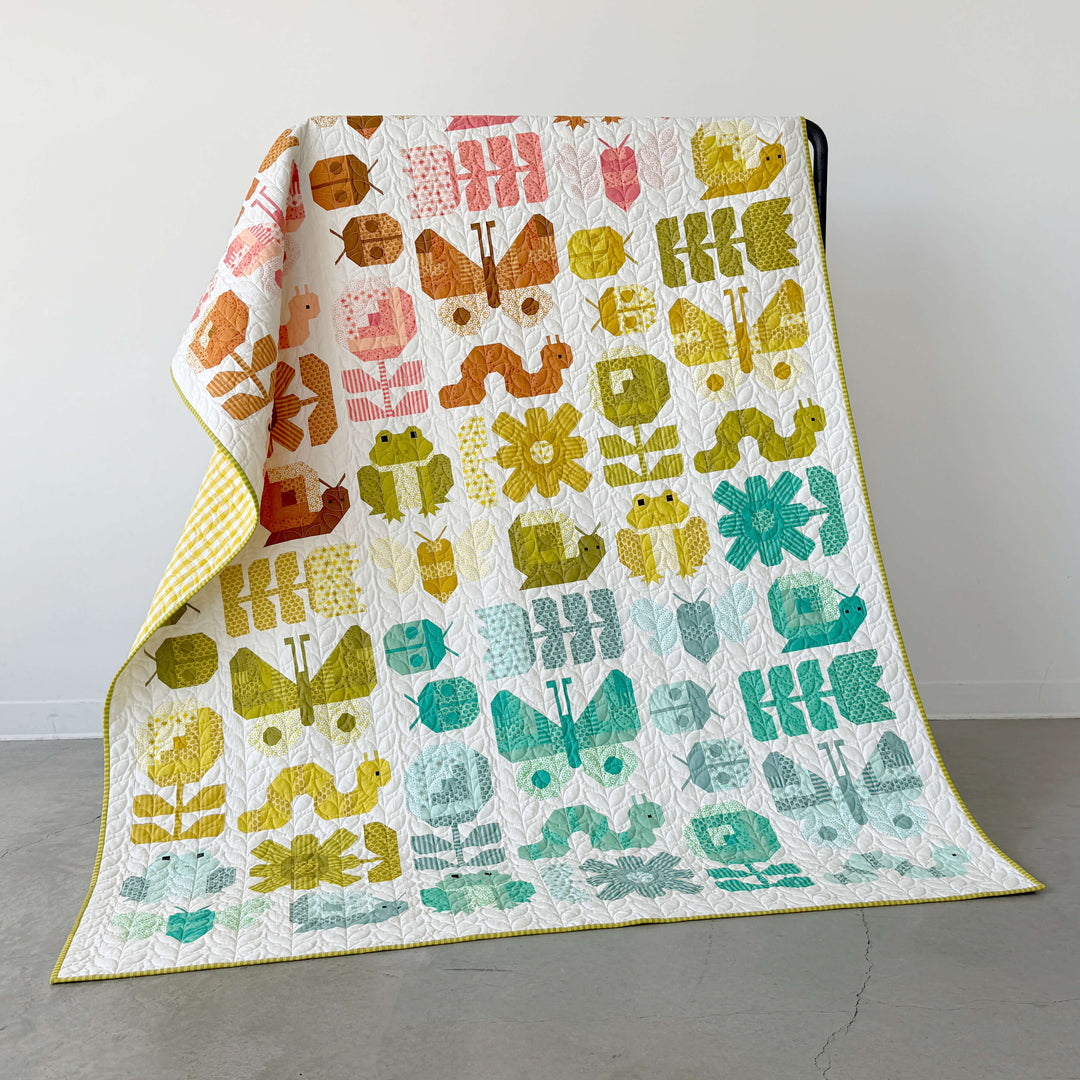 Quilt Pattern - Busy Backyard (Englisch)