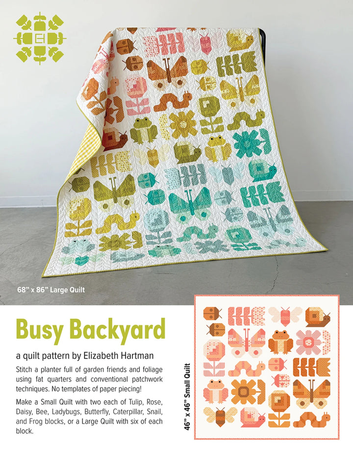 Quilt Pattern - Busy Backyard (Englisch)