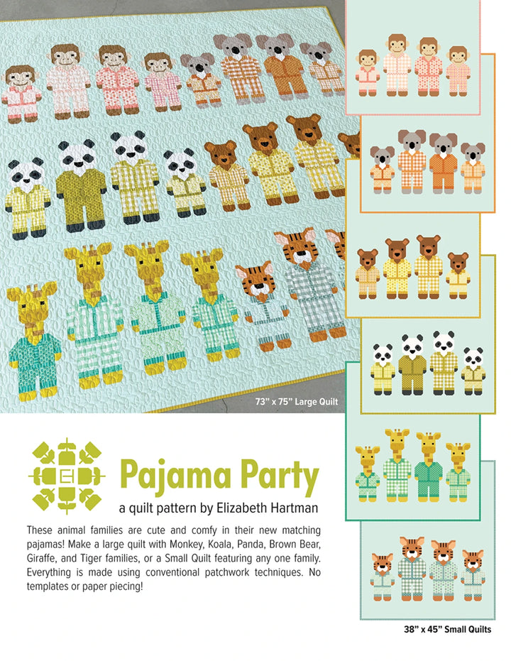 Quilt Pattern - Pajama Party (Englisch)