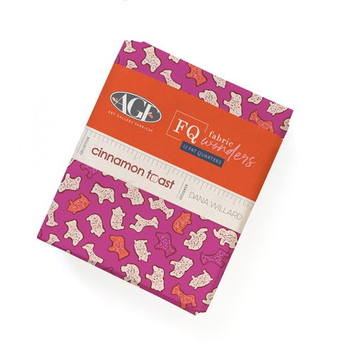 Art Gallery Fabrics - Dana Willard - Cinnamon Toast -12 Fat Quarter