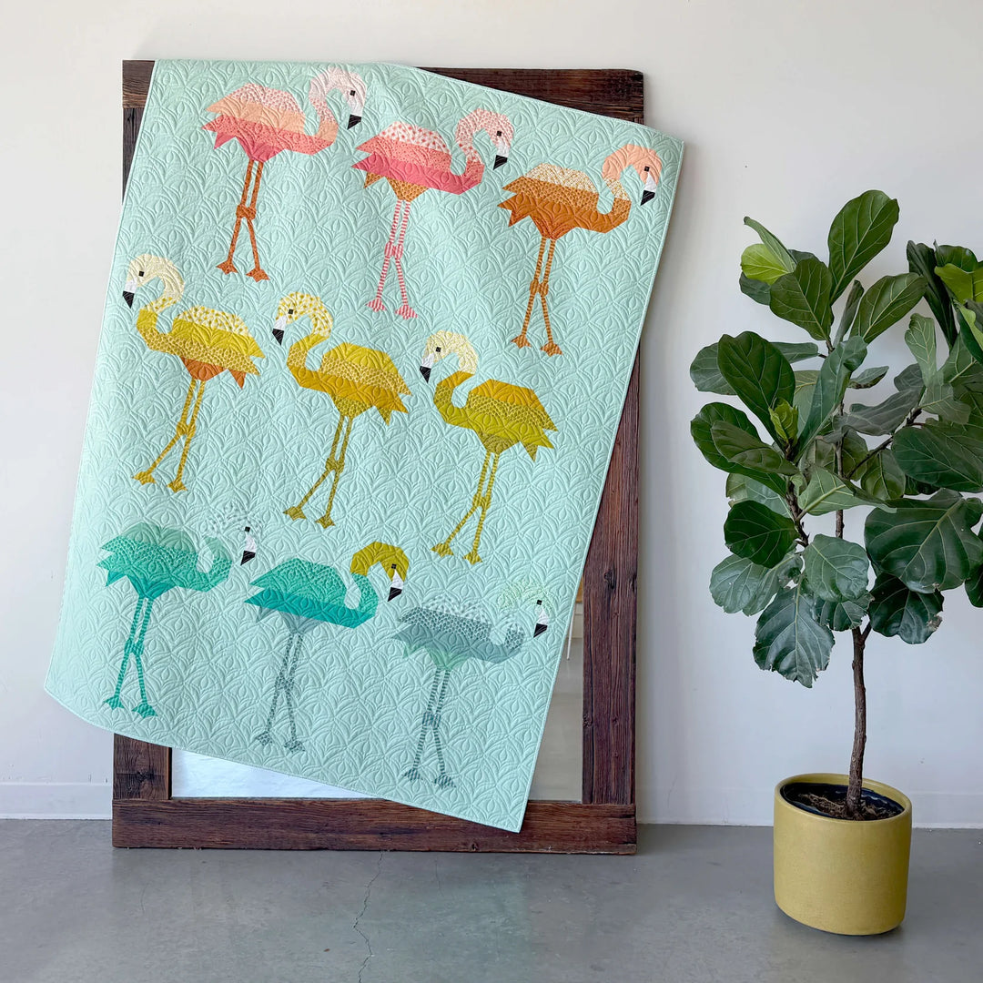 Quilt Pattern - Florence Flamingo 2026 Edition (Englisch)