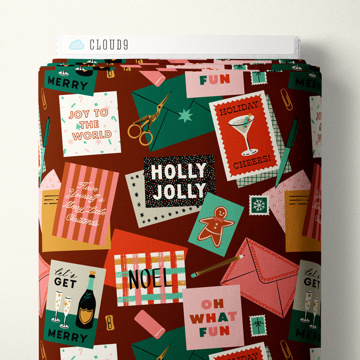 Cloud9 - Shelby Warwood - Merry &amp; Mod - Merry Messages in Burgundy