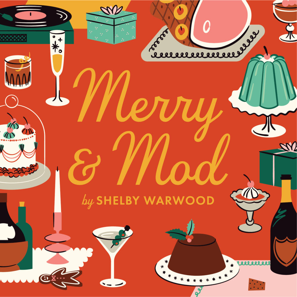 Cloud9 - Shelby Warwood - Merry &amp; Mod - Peppermint Whirl in Burgundy