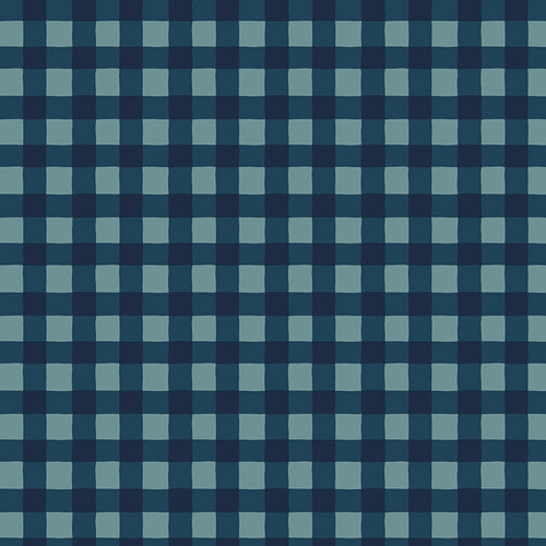Art Gallery Fabrics - Maureen Cracknell - The Orchard - Small Plaid of my Dreams Mystic