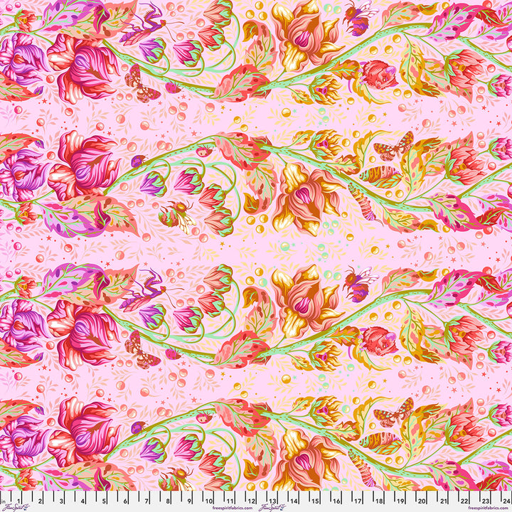 Vorbestellung - FreeSpirit - Tula Pink - Down to Earth - Grow Up in Afterglow (Auslieferung März 2027)