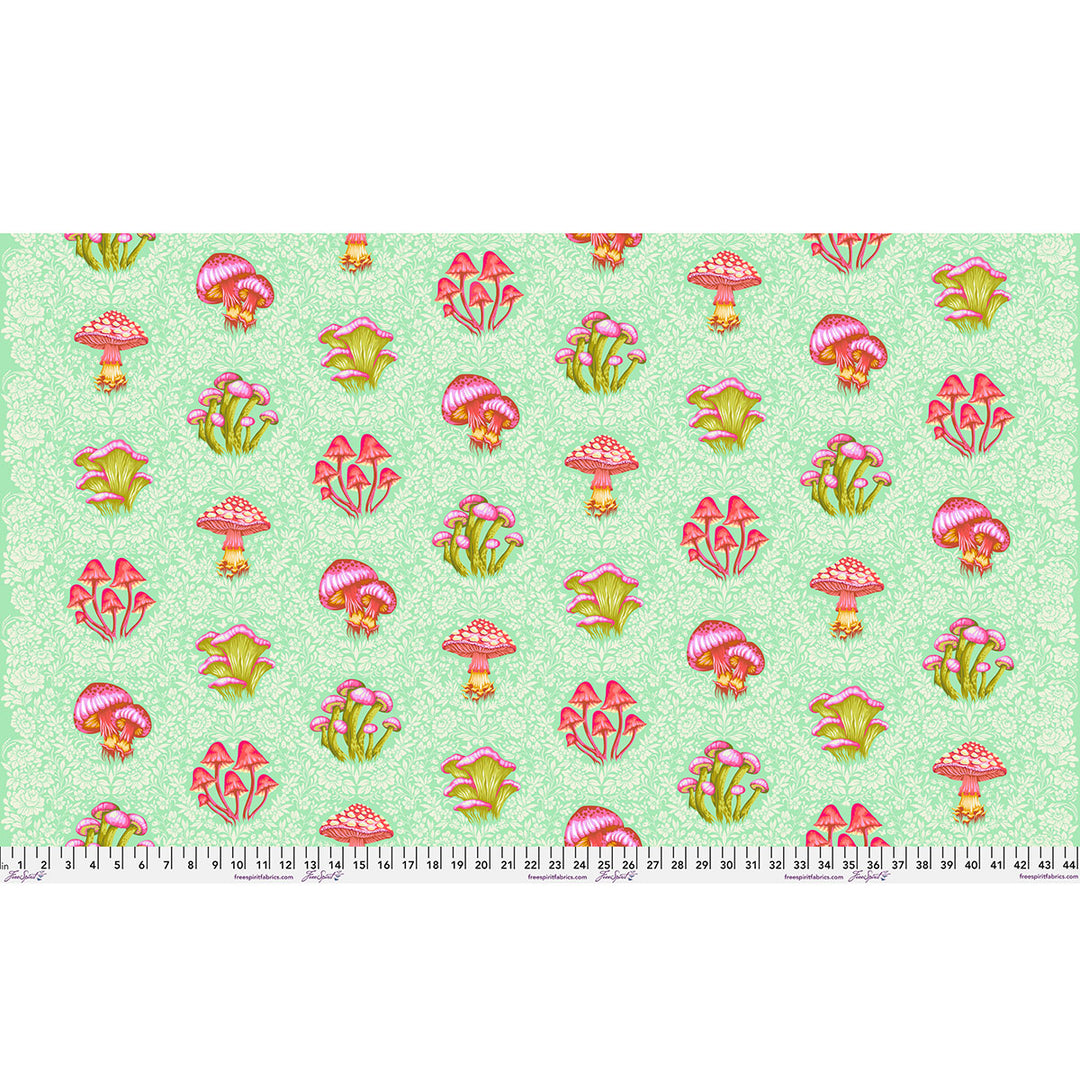 Vorbestellung - FreeSpirit - Tula Pink - Down to Earth - Morel Support in Afterglow (Auslieferung März 2027)