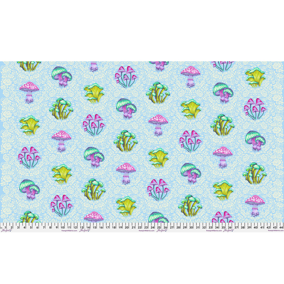 Vorbestellung - FreeSpirit - Tula Pink - Down to Earth - Morel Support in Daybreak (Auslieferung März 2027)