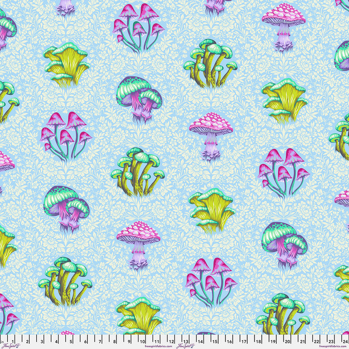 Vorbestellung - FreeSpirit - Tula Pink - Down to Earth - Morel Support in Daybreak (Auslieferung März 2027)