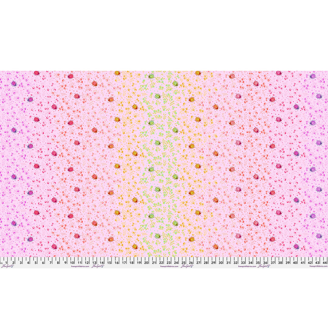 Vorbestellung - FreeSpirit - Tula Pink - Down to Earth - Spot On in Afterglow (Auslieferung März 2027)