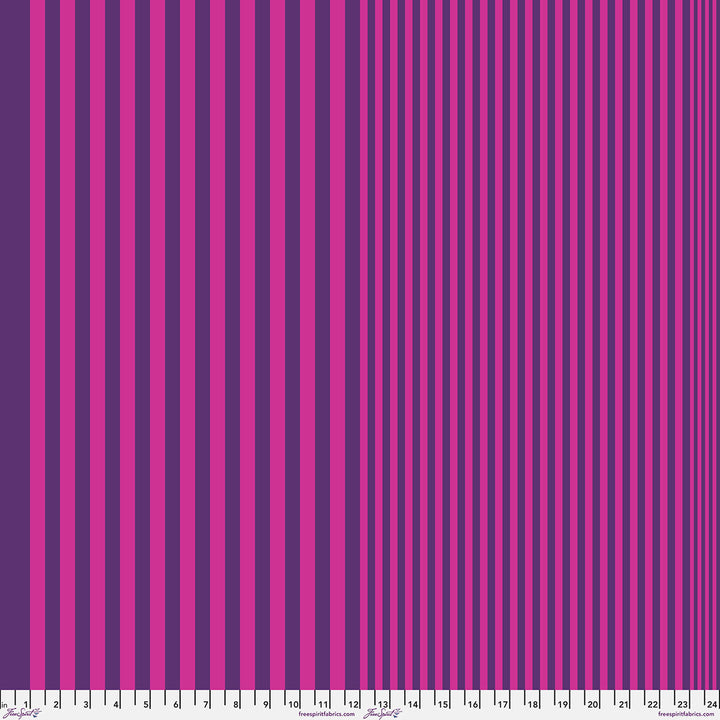Vorbestellung - FreeSpirit - Tula Pink - Sticks and Stones - Sticks in Plum Crazy (Auslieferung März 2027)
