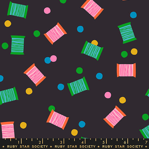 Ruby Star Society - Collaborative Collection - 1-800-Notion - Spools in Soft Black
