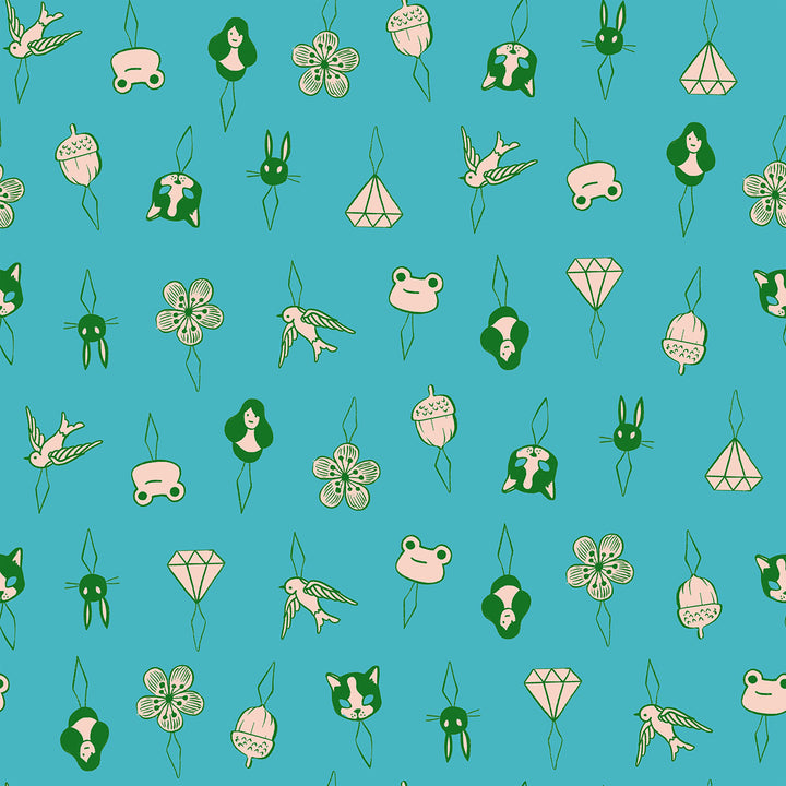 Ruby Star Society - Collaborative Collection - 1-800-Notion - Thread Charms in Turquoise