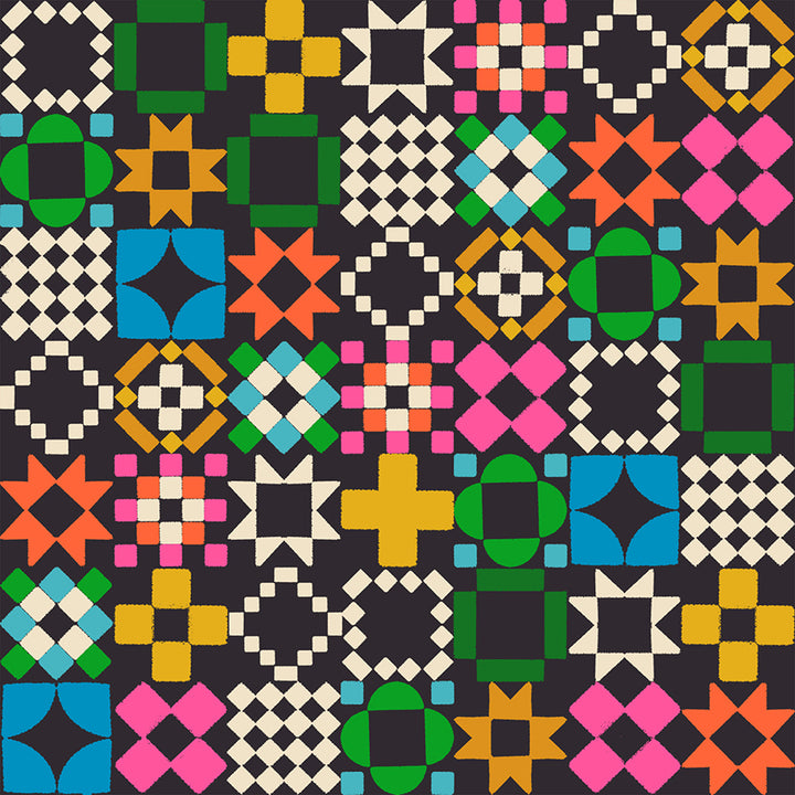 Ruby Star Society - Collaborative Collection - 1-800-Notion - Quilty as Charged in Soft Black