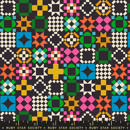 Ruby Star Society - Collaborative Collection - 1-800-Notion - Quilty as Charged in Soft Black