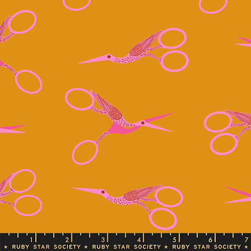 Ruby Star Society - Collaborative Collection - 1-800-Notion - Stork Scissors in Honey