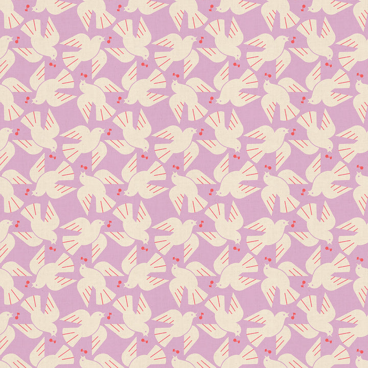 Ruby Star Society - Rashida Coleman-Hale - Lofi Linen - Wistria Flock Yeah (85% BW und 15% Leinen)