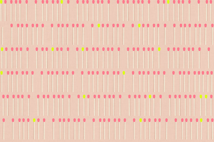 Ruby Star Society - Rashida Coleman-Hale - Lofi Linen - Peach Blossom Meet your Match (85% BW und 15% Leinen)