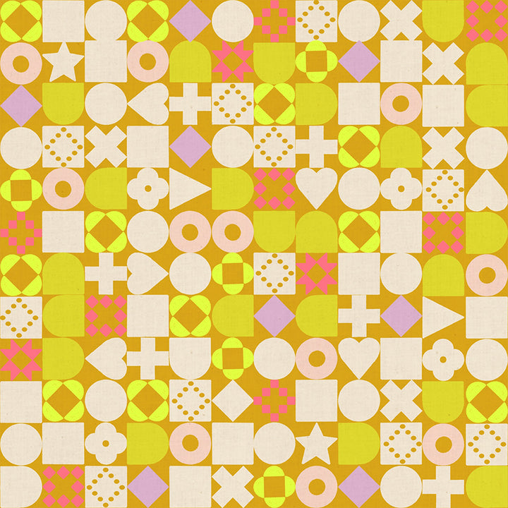 Ruby Star Society - Rashida Coleman-Hale - Lofi Linen - Cactus Blocked (85% BW und 15% Leinen)