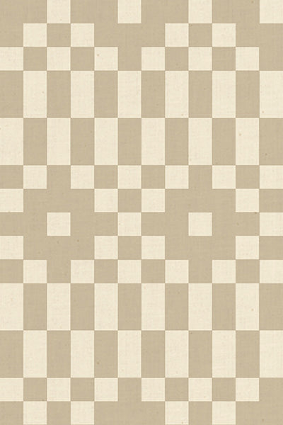 Ruby Star Society - Rashida Coleman-Hale - Lofi Linen -  Khaki Bitmapped (85% BW und 15% Leinen)