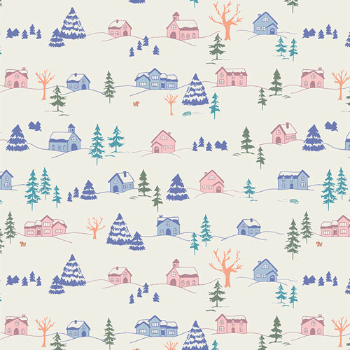 Art Gallery Fabrics - AGF Studio - Frost &amp; Fir - Winterful Town
