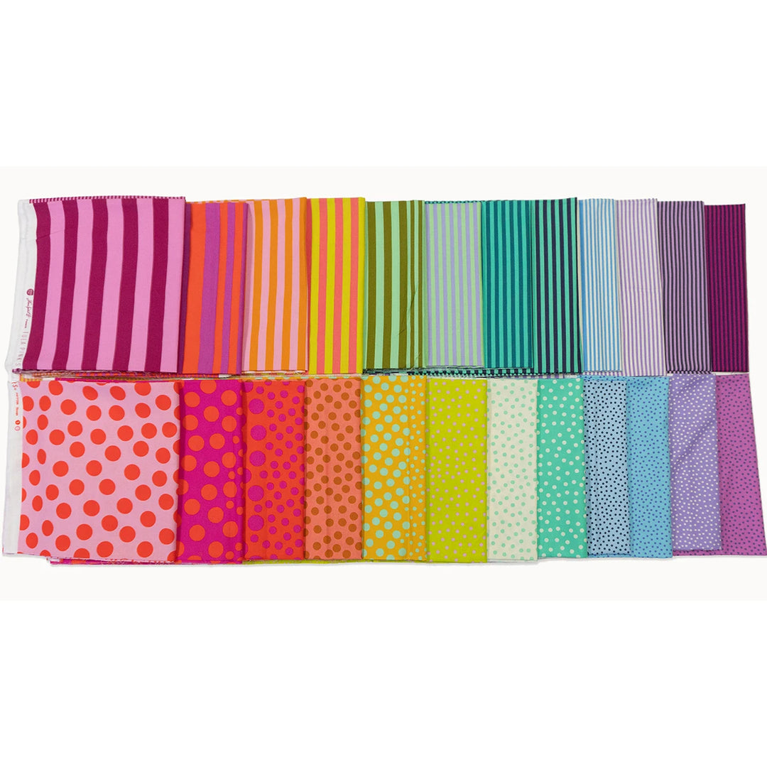 Vorbestellung - FreeSpirit - Tula Pink - Sticks and Stones - Ganze Meter Set 24 Stoffe (Auslieferung März 2027) (Kopie)